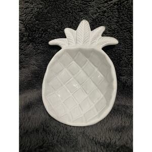 Vintage Mudpie Ceramic Pineapple Dish